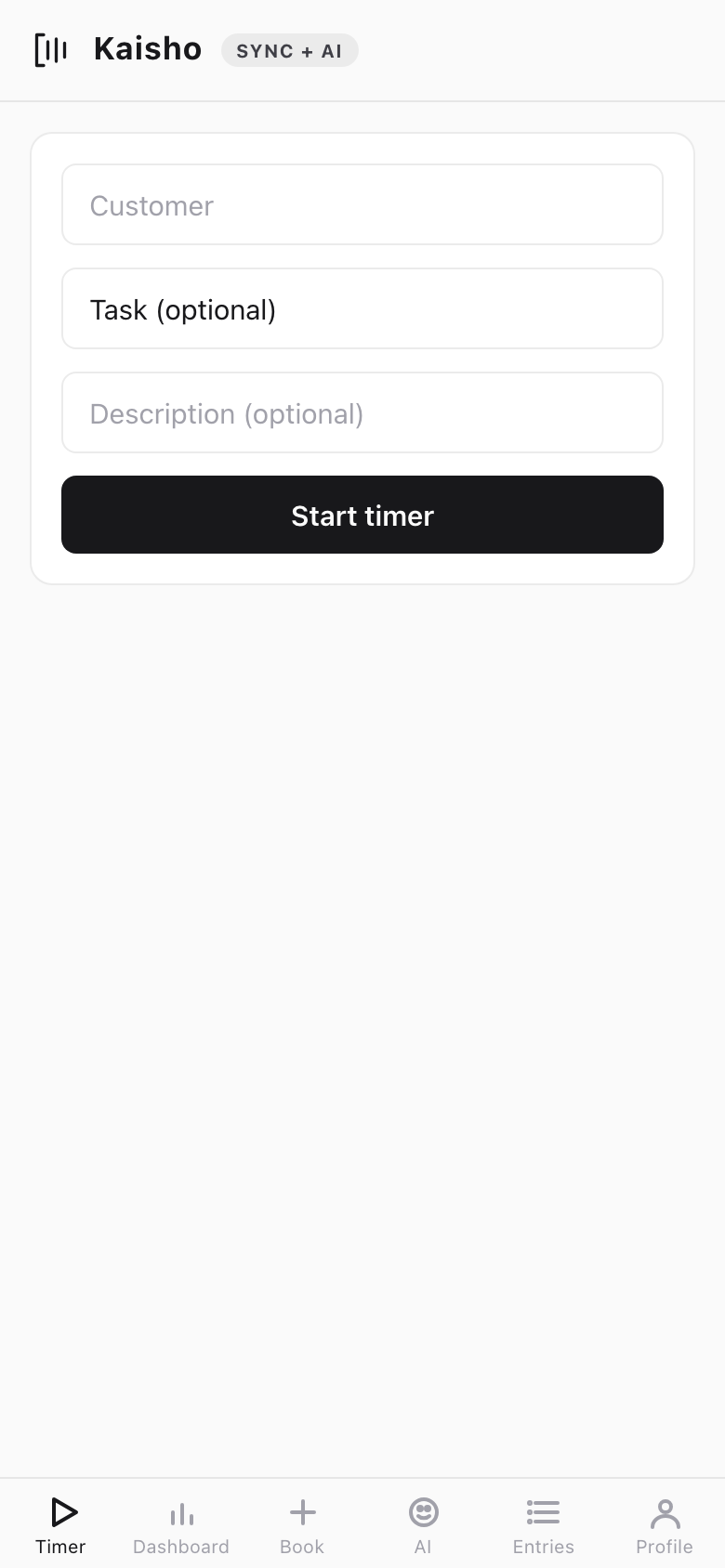 PWA Timer